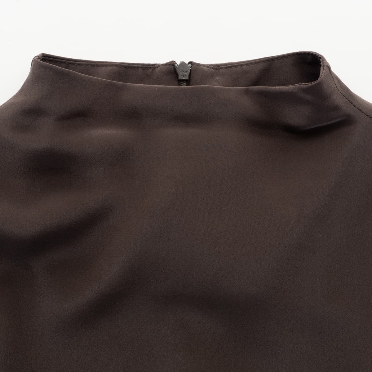 Seidenkleid Braun