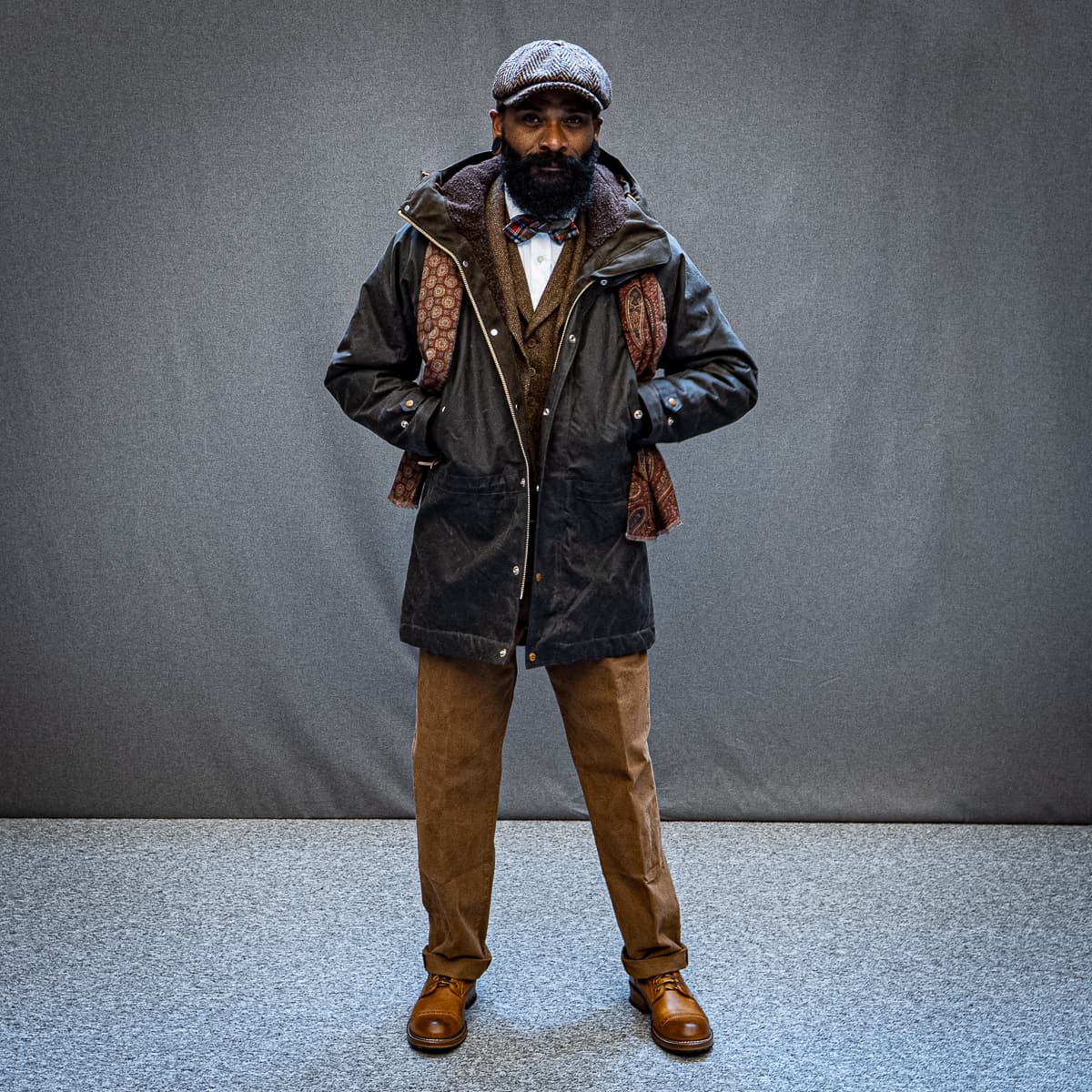 Long Mountain Jacket 7013 WX Chocolate