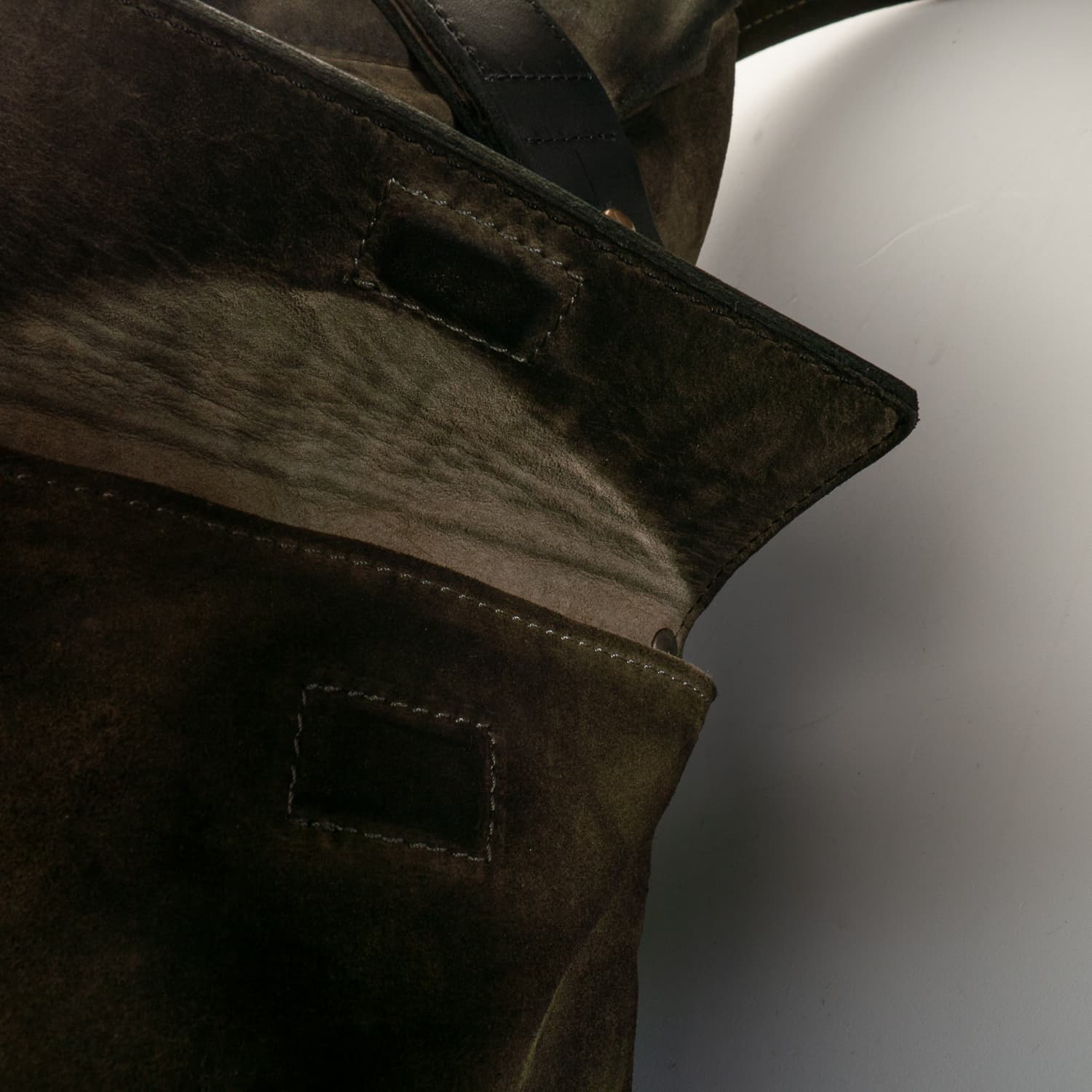 Shoto-berlin-skipper-velour-dive-khaki-vacchetta-nero-8-von-10 shoto-berlin-skipper-velour-dive-khaki-vacchetta-nero-8-von-10