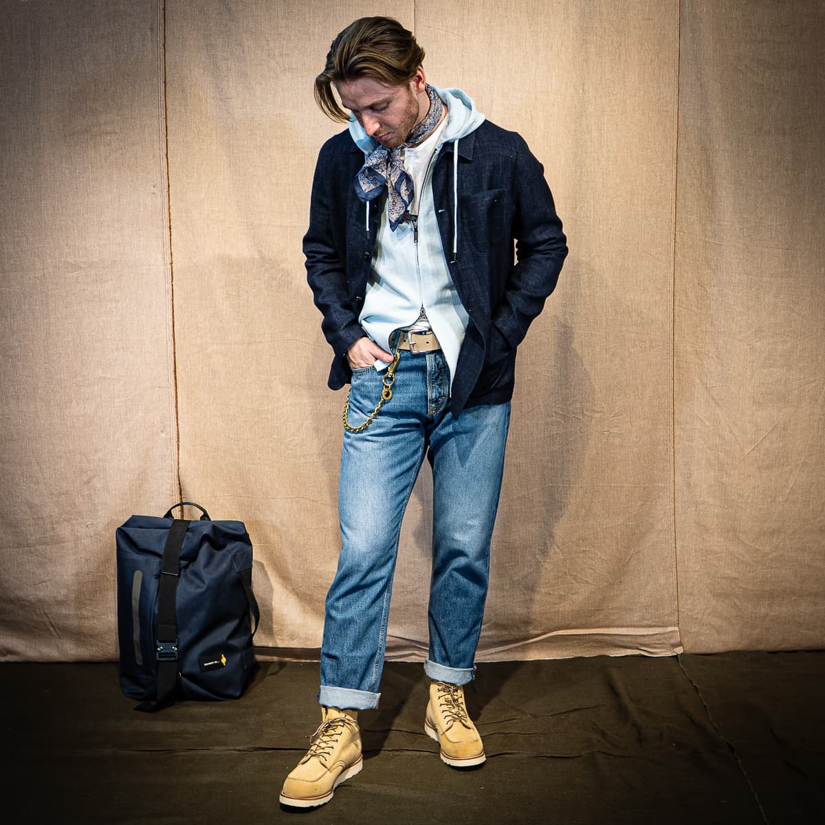 Overshirt Constantin Navy