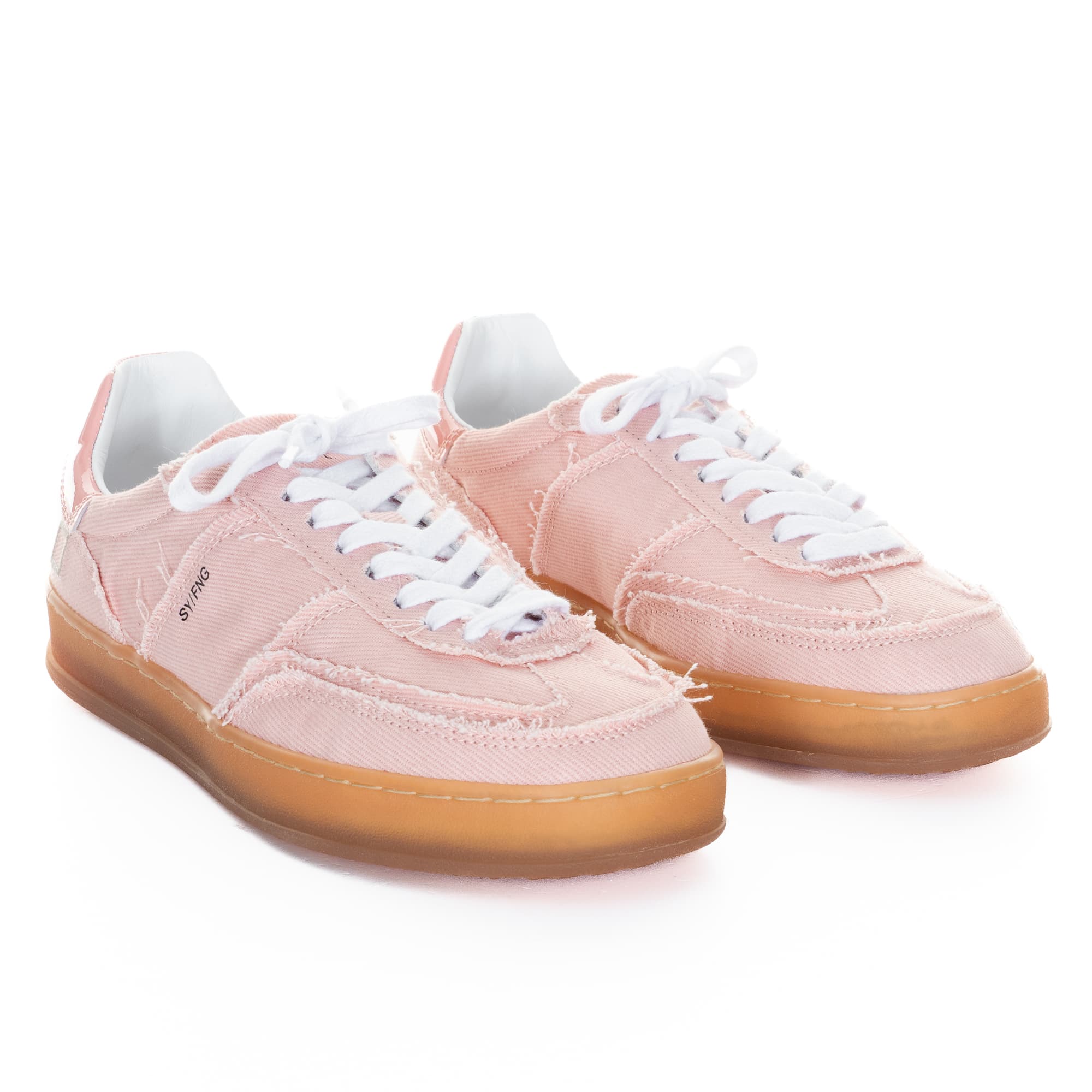 Sneaker Sporty Fringed Pink