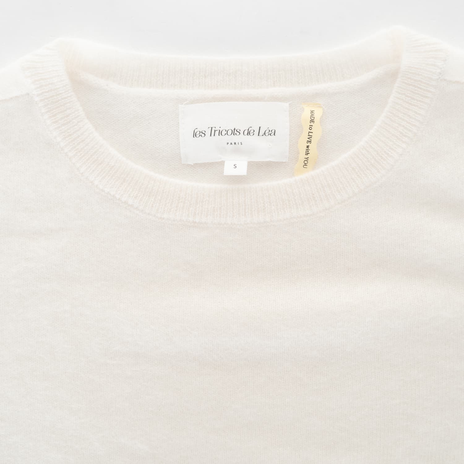 Rundhals Kaschmirpullover