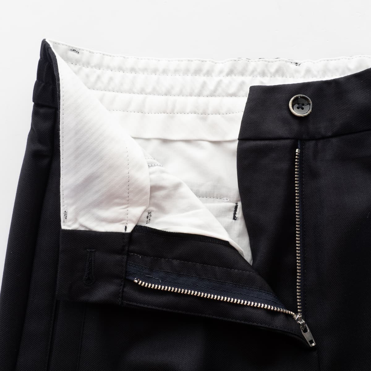 Wide-Leg Hose Astrid Wolle-Seide