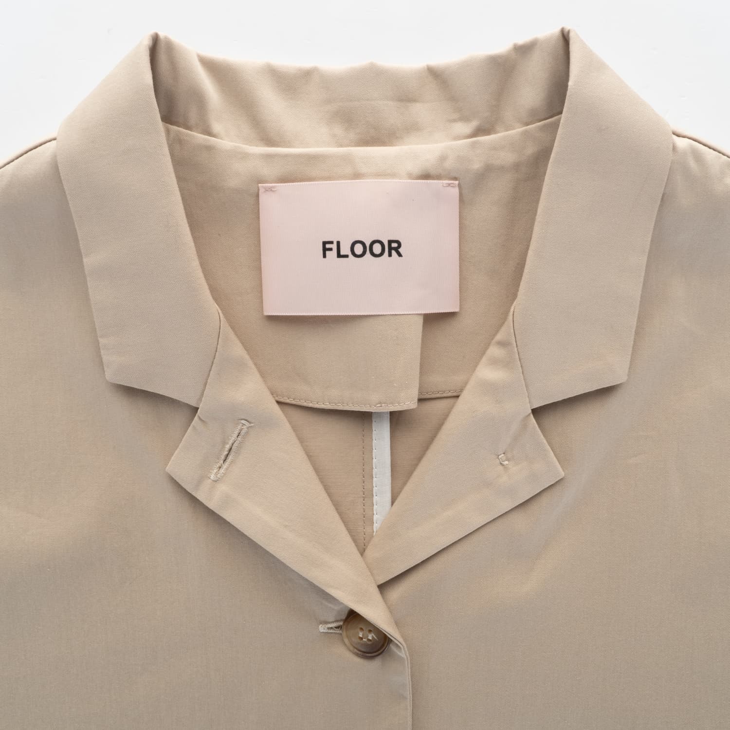 Blazer Beige Relaxed Fit
