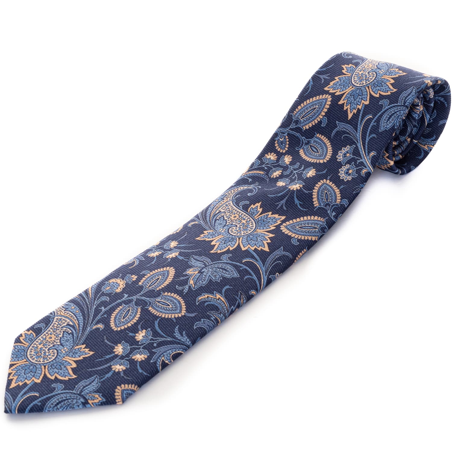 Krawatte Albert Paisley Blau Krawatte Albert Paisley Blau