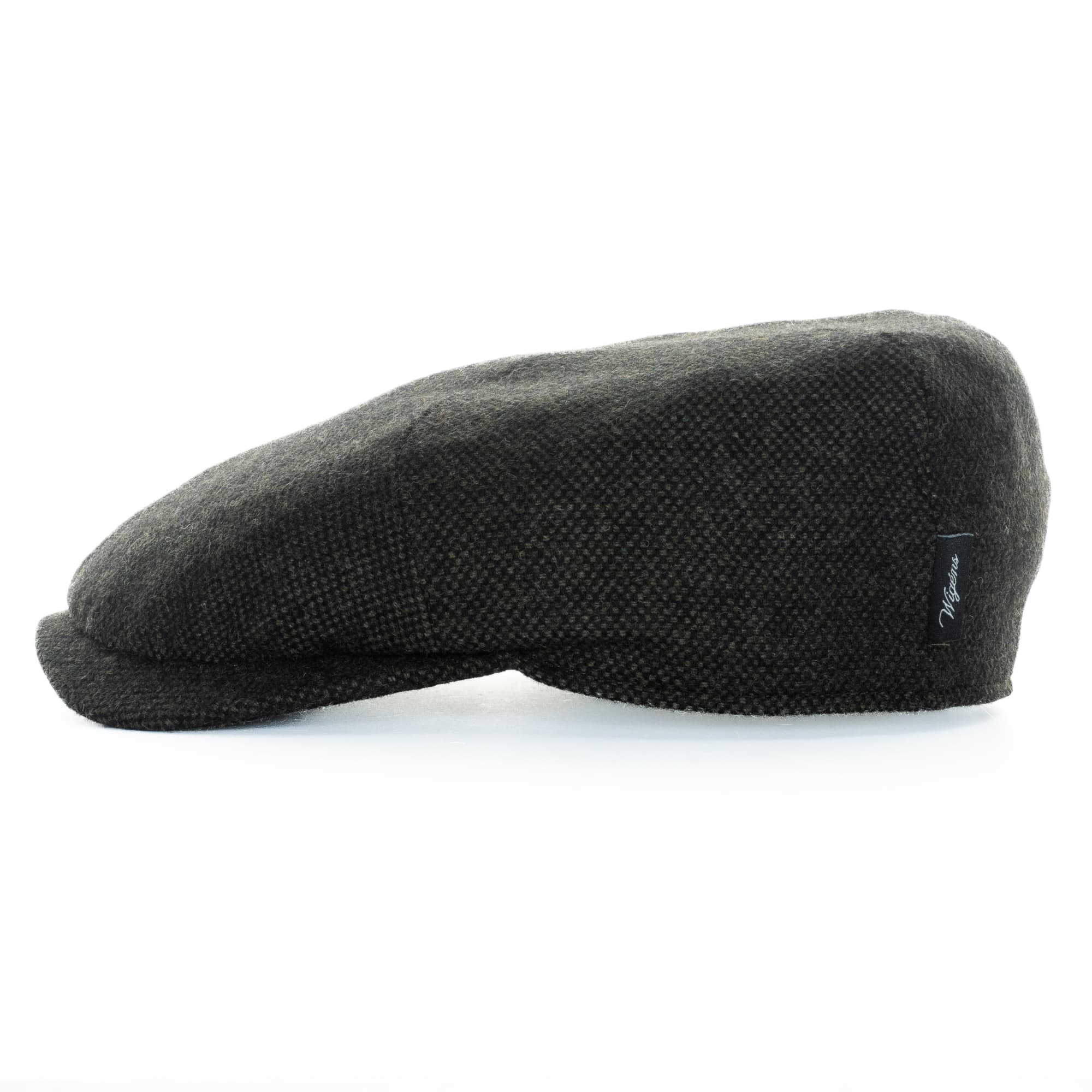 Newsboy Slim Cap Wolle Dunkel Grün