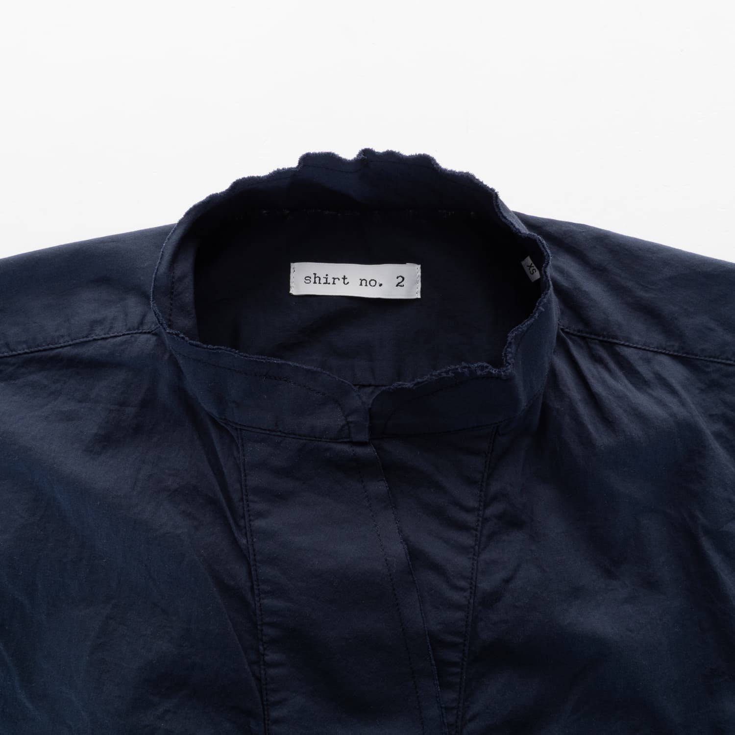 Baumwollbluse Marine
