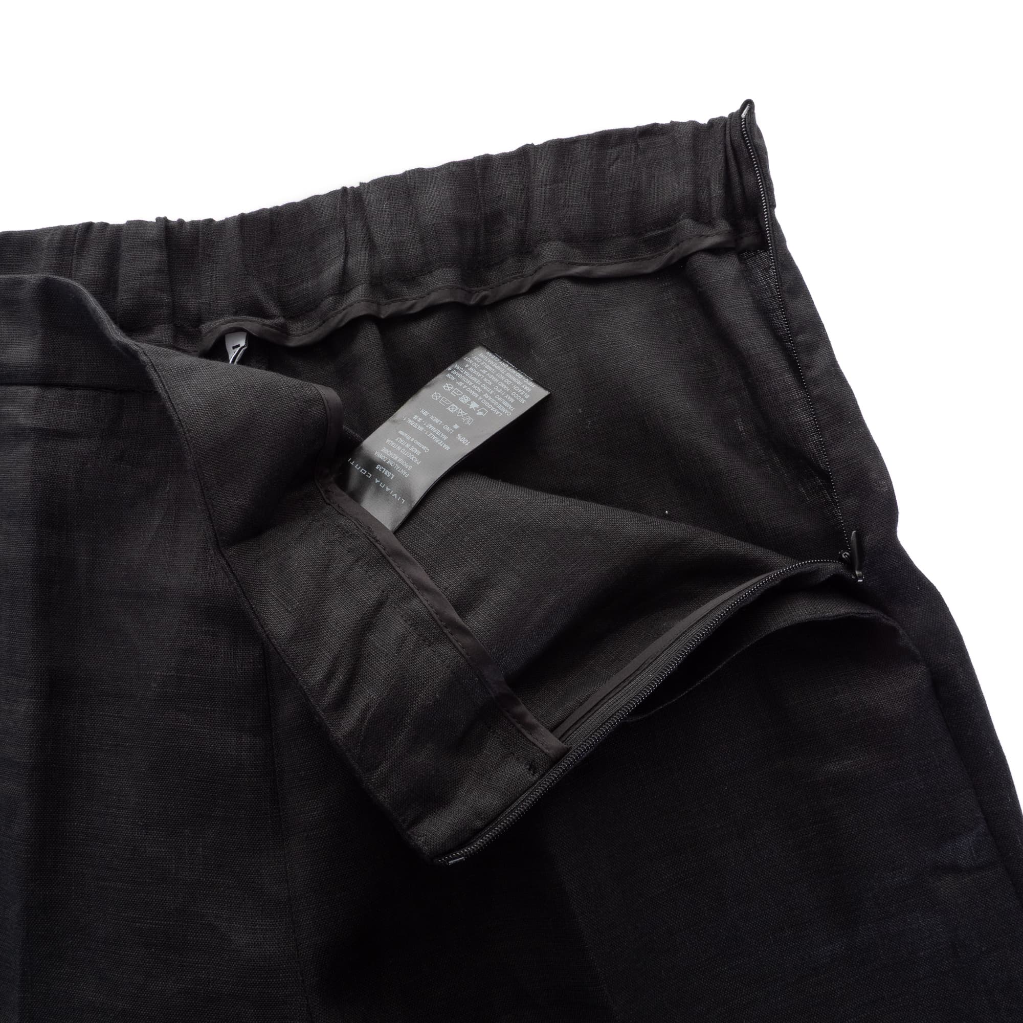 Leinenhose mit Bügelfalte