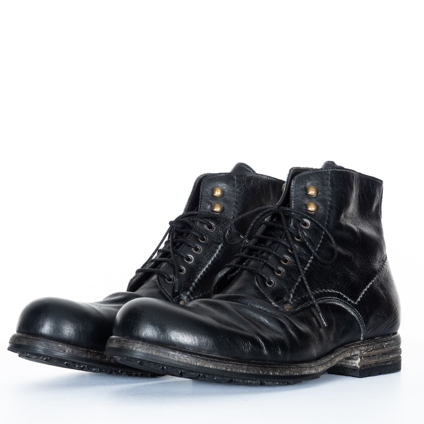 Stiefel 5998 Büffelleder Nero