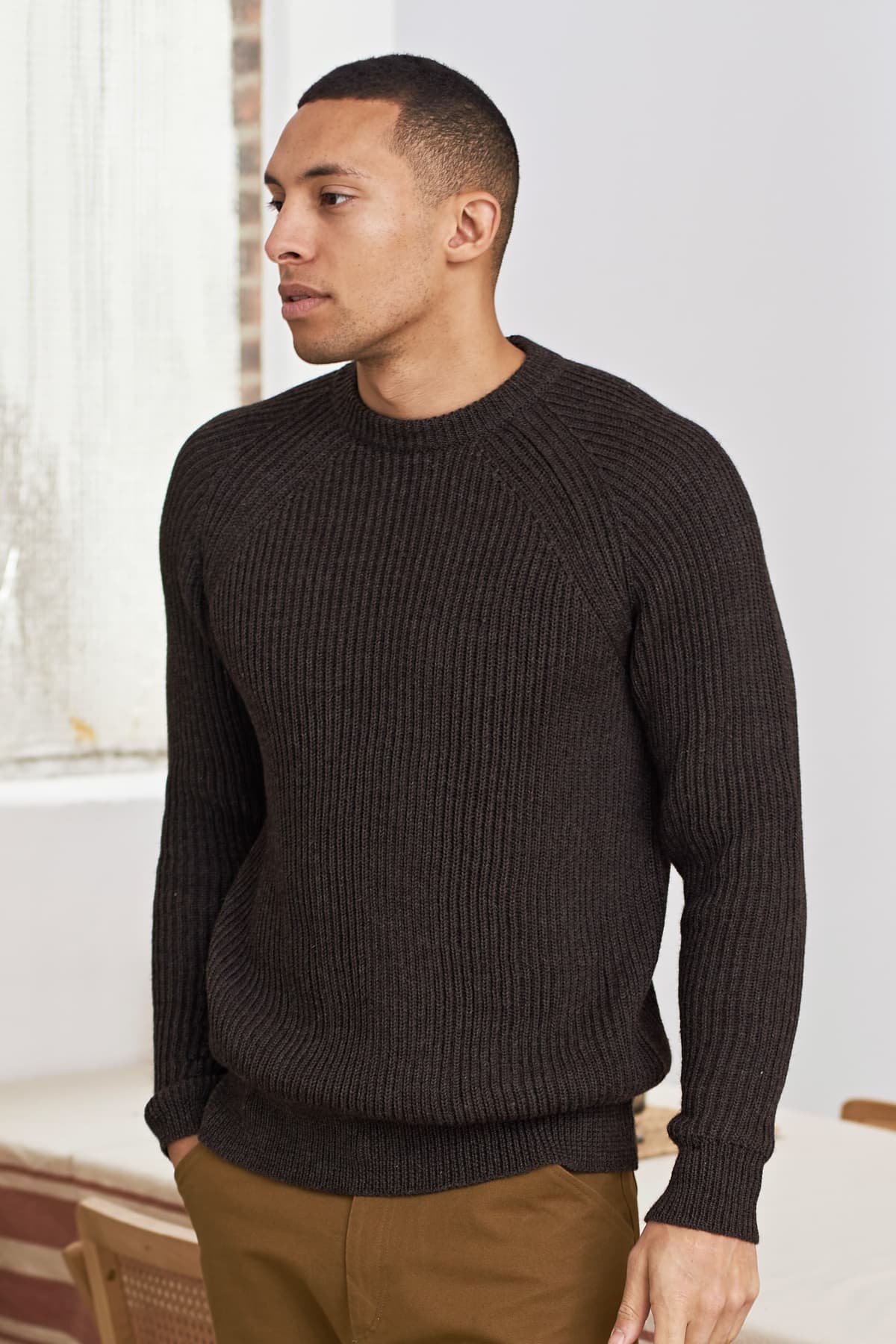 Rippstrickpullover Nord