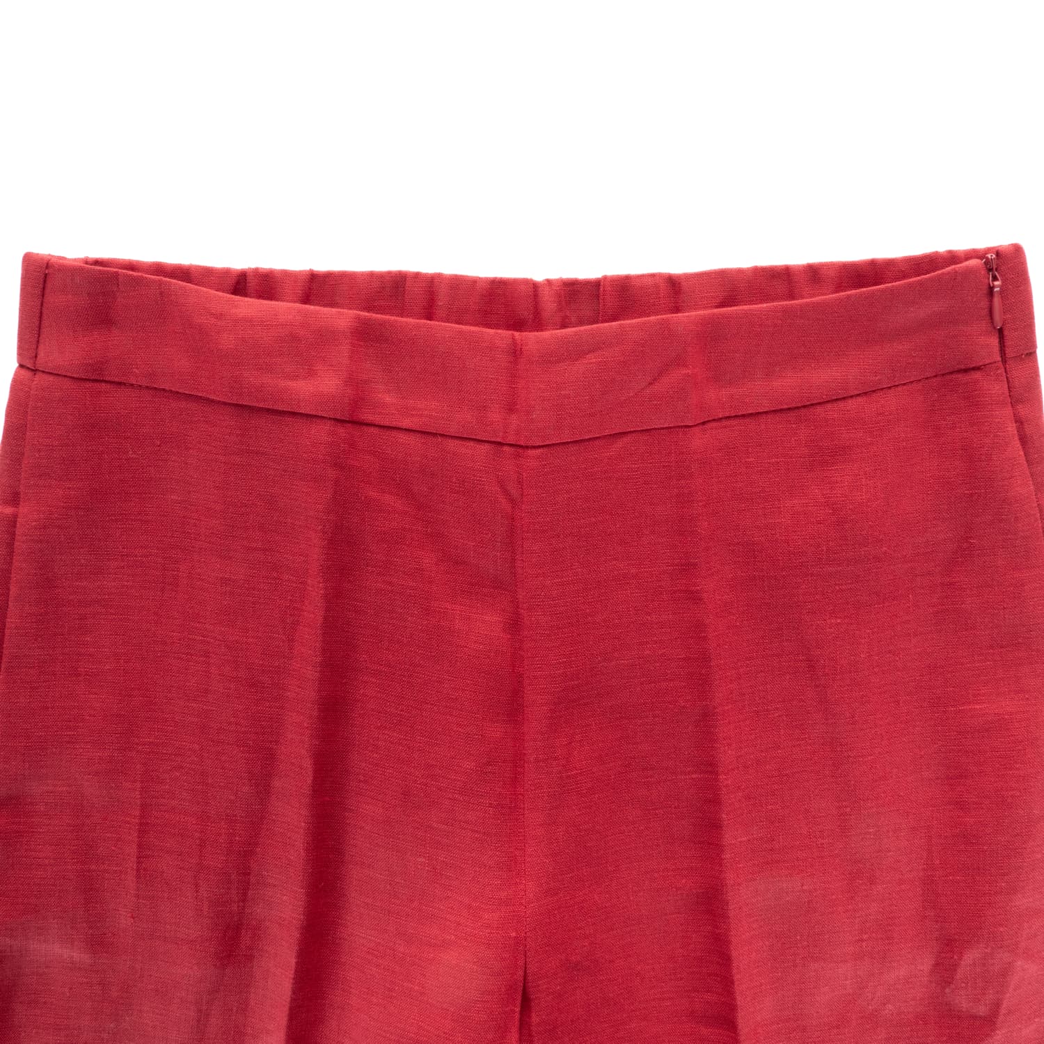 Leinenhose Rot