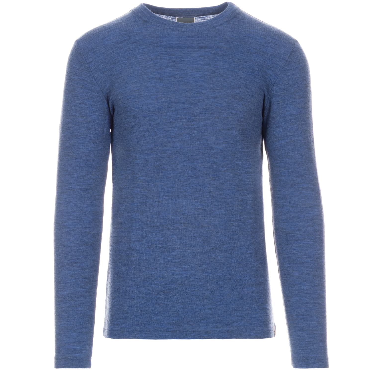 Strickpullover 4030 Crew-Neck Indigo Melange