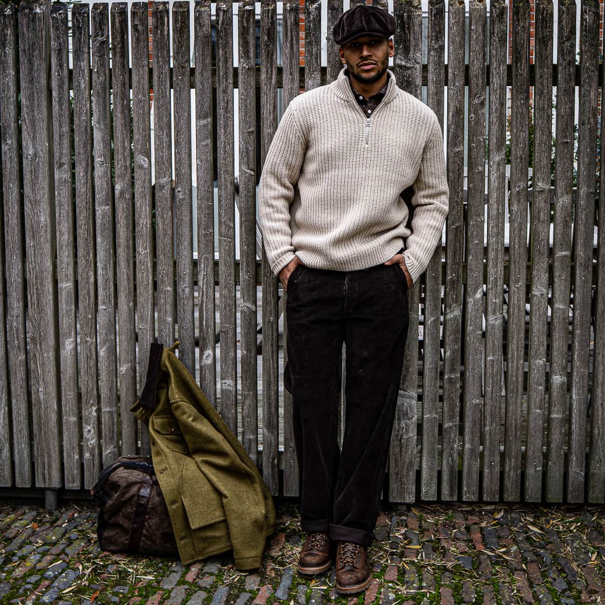 BGYomaha Half Zip Knit