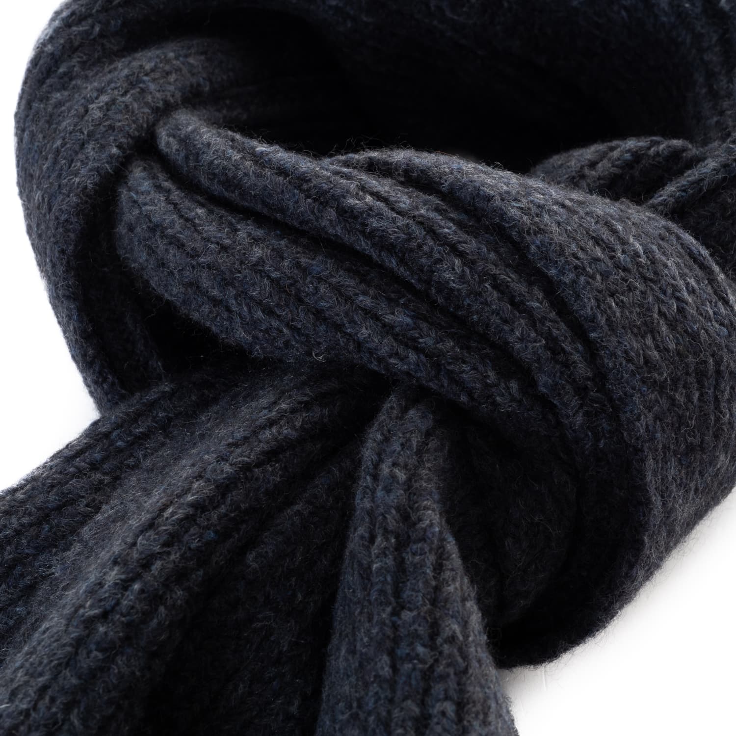 Tweed Schal Beige