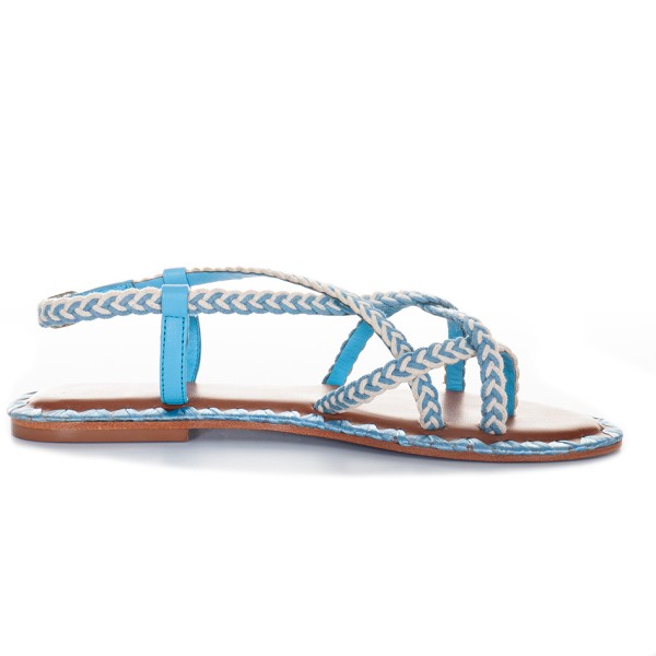 De Siena Sky Yarn Sandalen