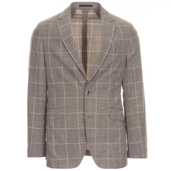 Hackett London Sakko Beige Kariert