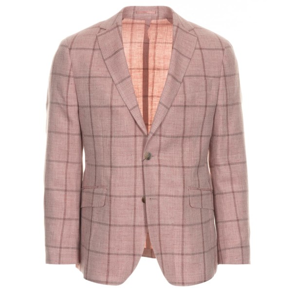 Hackett London Sakko Pink Kariert