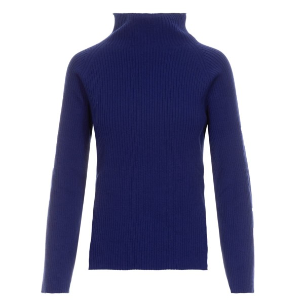 Liviana Conti Rollkragenpullover Royalblau