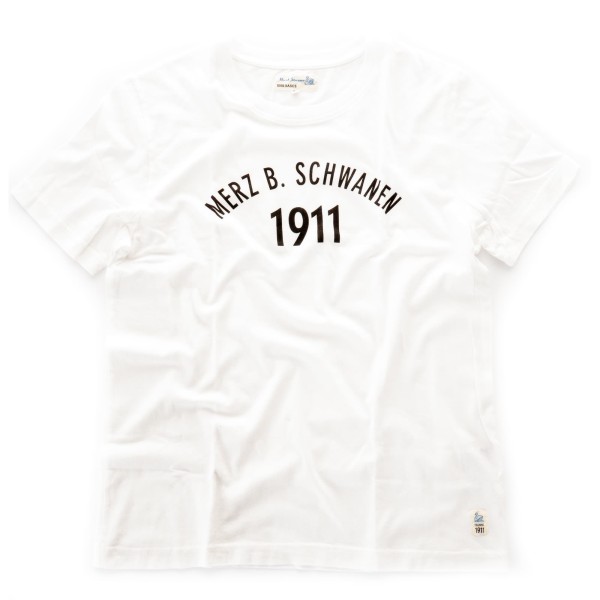 Merz b. Schwanen T-Shirt 1911 Weiß